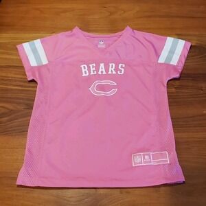 Khalil Mack #52 Chicago Bears Jersey Youth Size M 10/12 Football Girls Pink NFL